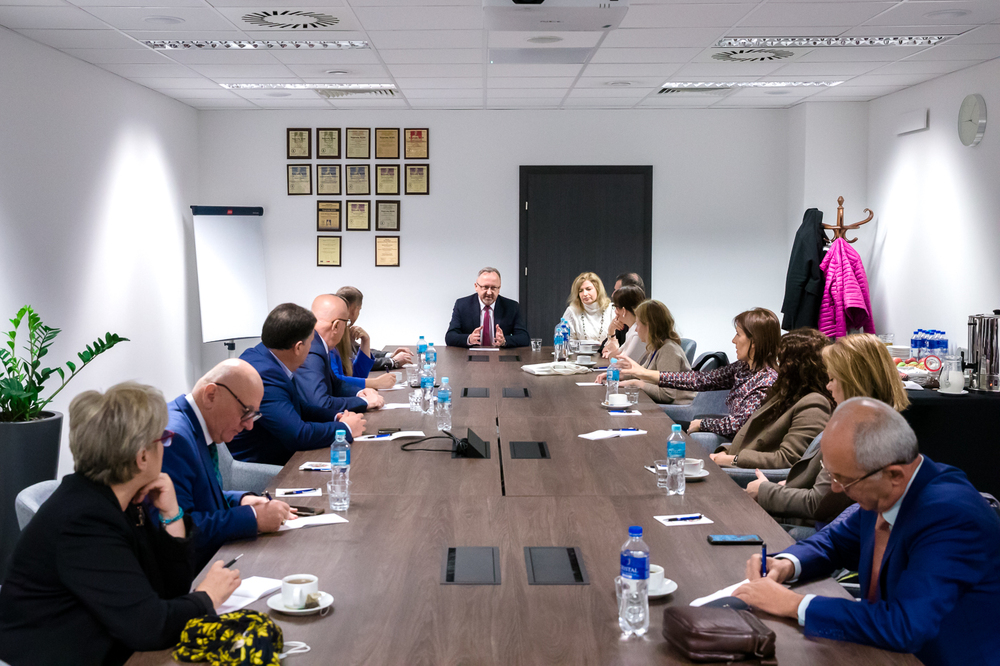 Wizyta delegacji z Albanii w IPN – 12-14 października 2021. Fot. Sławek Kasper (IPN)