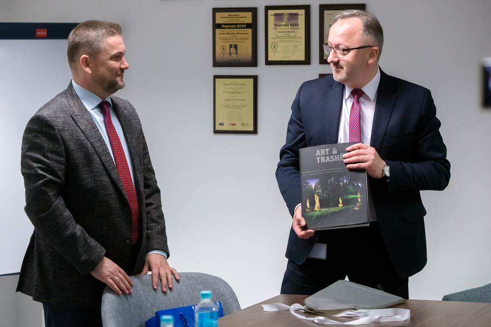 Wizyta delegacji z Albanii w IPN – 12-14 października 2021. Fot. Sławek Kasper (IPN)