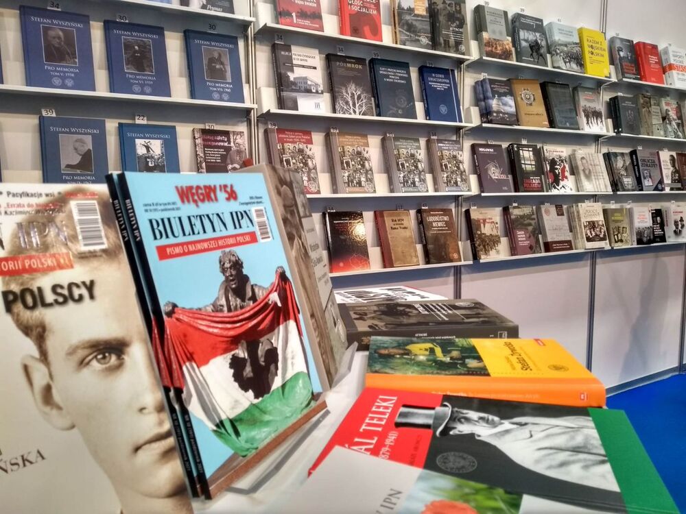 IPN na 24. Międzynarodowych Targach Książki w Krakowie – 14–17 października 2021 w EXPO Kraków. Fot. Tomasz Czopowicz (IPN)