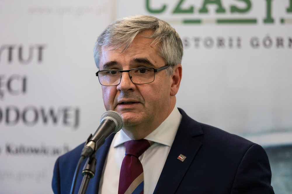 Dr Andrzej Sznajder, dyrektor Oddziału IPN w Katowicach. Fot. Mikołaj Bujak (IPN)