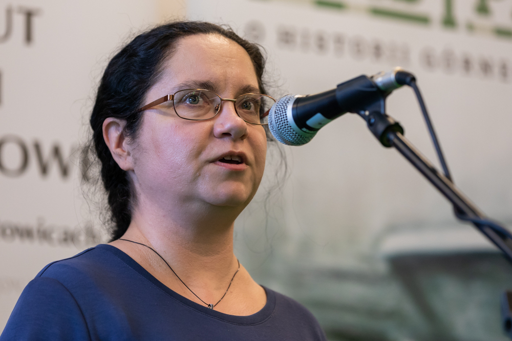 Dr Renata Dziechciarz, naczelnik Oddziałowego Archiwum IPN w Katowicach. Fot. Mikołaj Bujak (IPN)