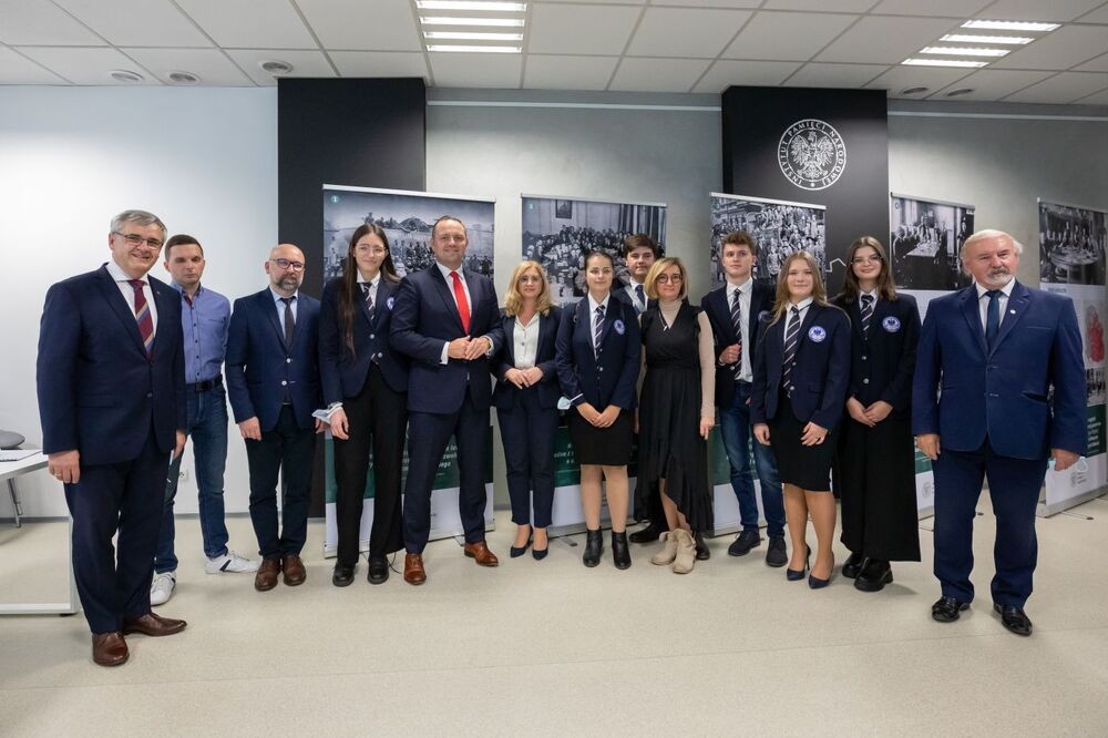 Otwarcie wystawy „Rok 1921 na Górnym Śląsku“ – Katowice, 20 października 2021. Fot. Mikołaj Bujak (IPN)