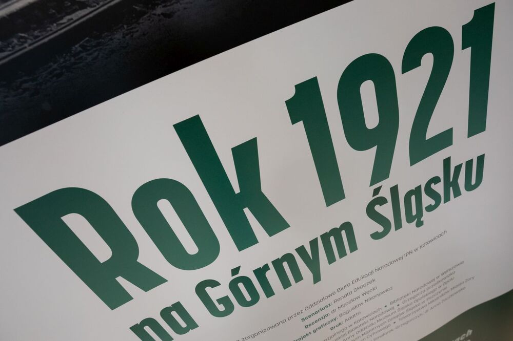 Otwarcie wystawy „Rok 1921 na Górnym Śląsku“ – Katowice, 20 października 2021. Fot. Mikołaj Bujak (IPN)