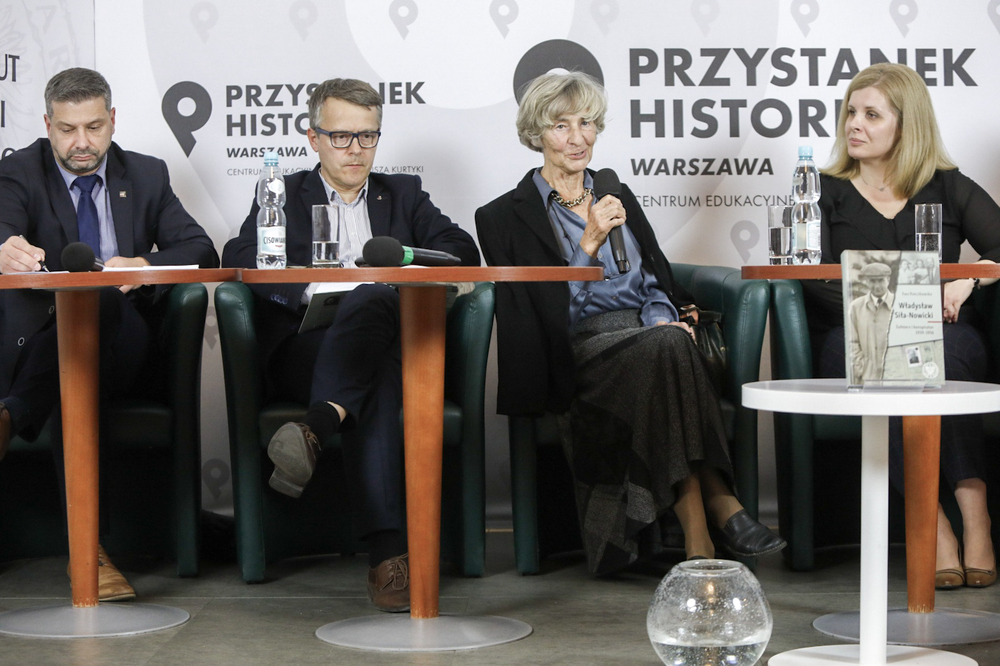 Dyskusja o książce „Władysław Siła-Nowicki. Żołnierz i konspirator 1939–1956” – 20 października 2021. Fot. Sławek Kasper (IPN)