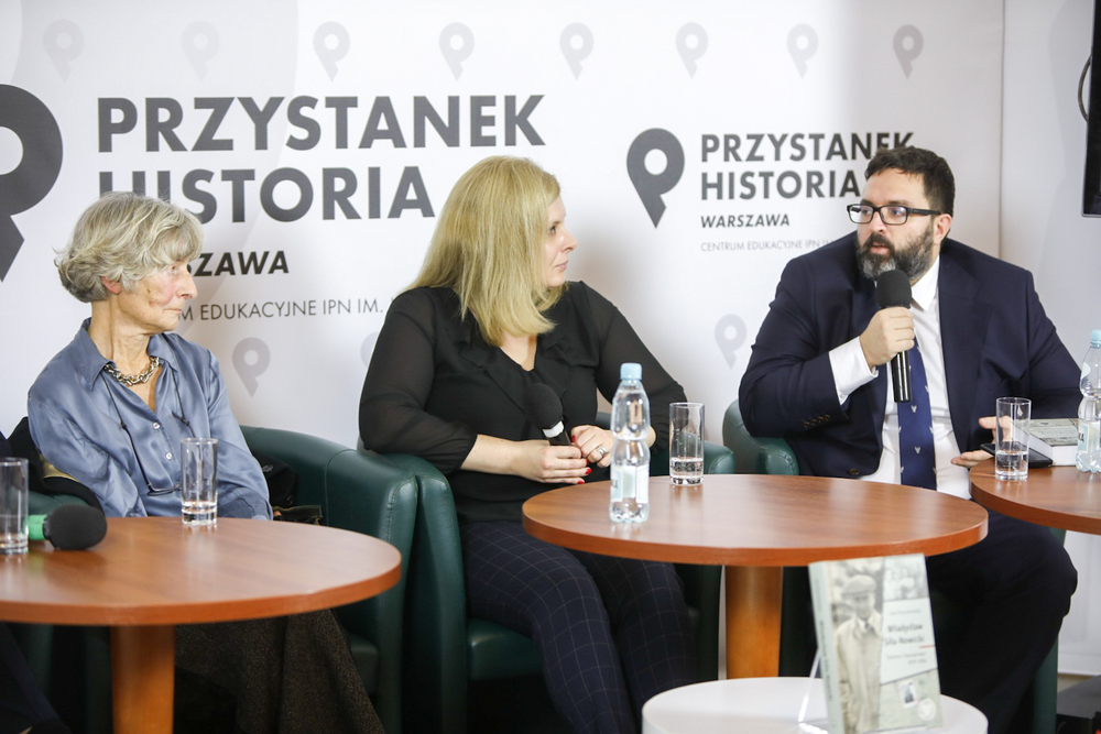 Dyskusja o książce „Władysław Siła-Nowicki. Żołnierz i konspirator 1939–1956” – 20 października 2021. Fot. Sławek Kasper (IPN)