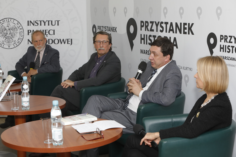 Dyskusja „Na tropie zdrady elit – spojrzenie Jerzego Łojka” – Warszawa, 20 października 2021. Fot. Piotr Życieński (IPN)