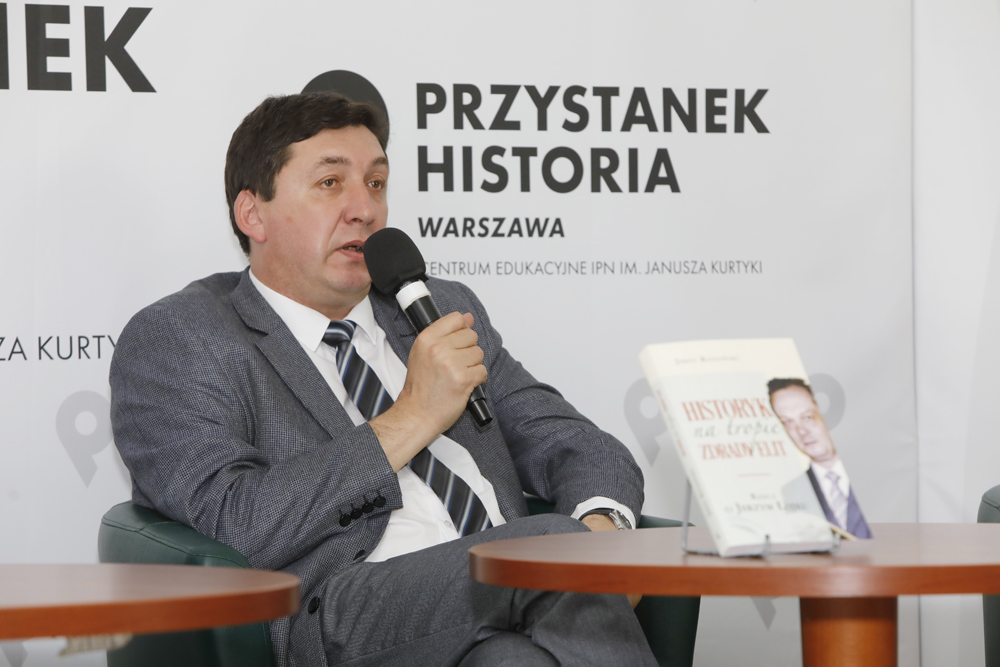 Prof. Marek Kornat. Fot. Piotr Życieński (IPN)