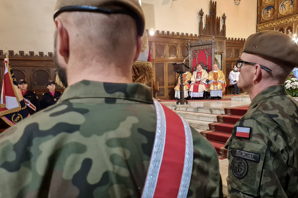 Msza św. w kościele pw. św. Józefa w Ciechanowie – 23 października 2021. Fot. Sławek Kasper (IPN)