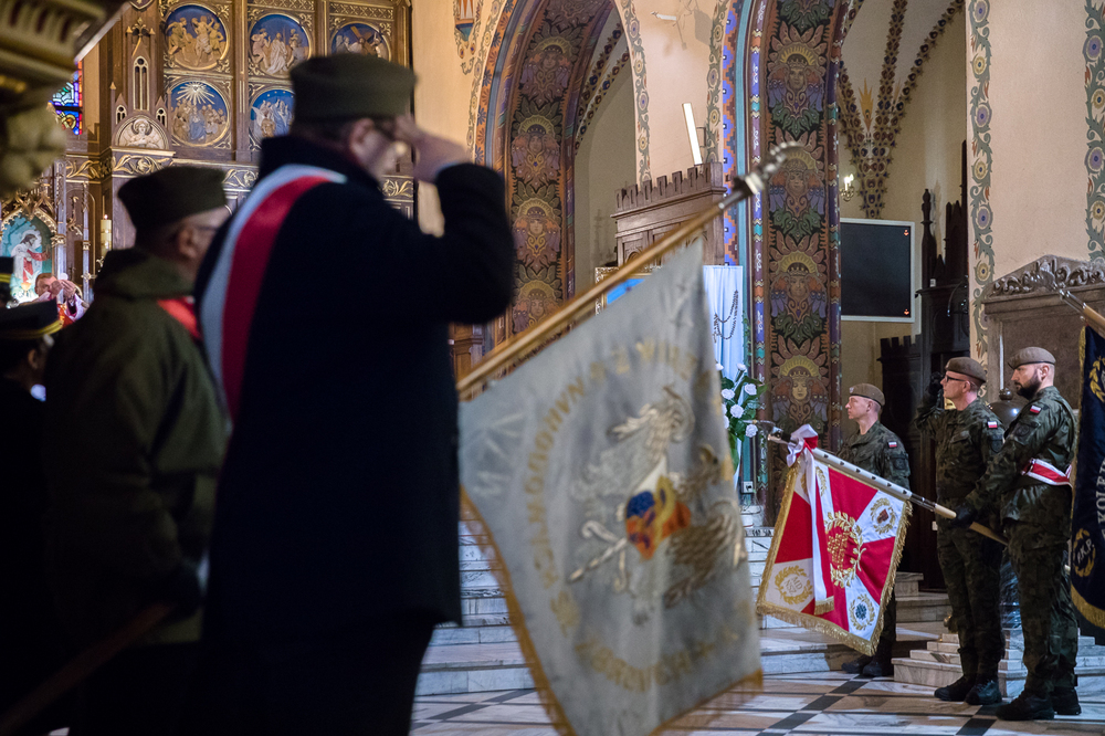 Msza św. w kościele pw. św. Józefa w Ciechanowie – 23 października 2021. Fot. Sławek Kasper (IPN)