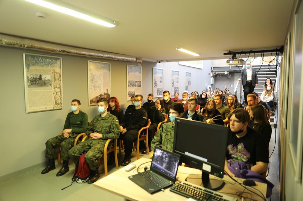 „Niepodlegli na obczyźnie” – dni otwarte dla szkół w Archiwum IPN przy ul. Kłobuckiej 21 w Warszawie – 25–26 października 2021. Fot. Karol Starowicz