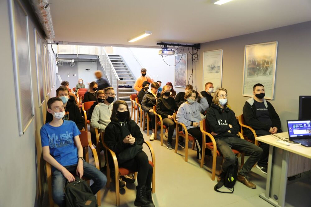 „Niepodlegli na obczyźnie” – dni otwarte dla szkół w Archiwum IPN przy ul. Kłobuckiej 21 w Warszawie – 25–26 października 2021. Fot. Karol Starowicz