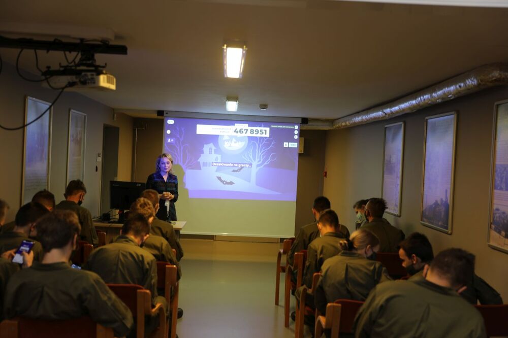 „Niepodlegli na obczyźnie” – dni otwarte dla szkół w Archiwum IPN przy ul. Kłobuckiej 21 w Warszawie – 25–26 października 2021. Fot. Karol Starowicz