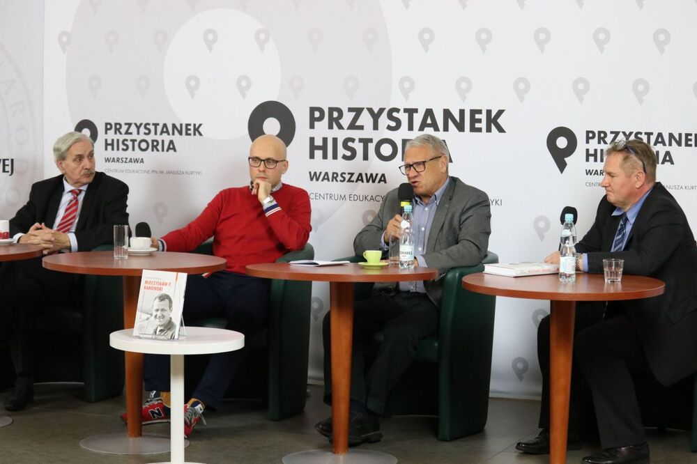 Dyskusja o książce „Mieczysław F. Rakowski. Biografia polityczna” – 26 października 2021. Fot. Aleksandra Wierzchowska (IPN)