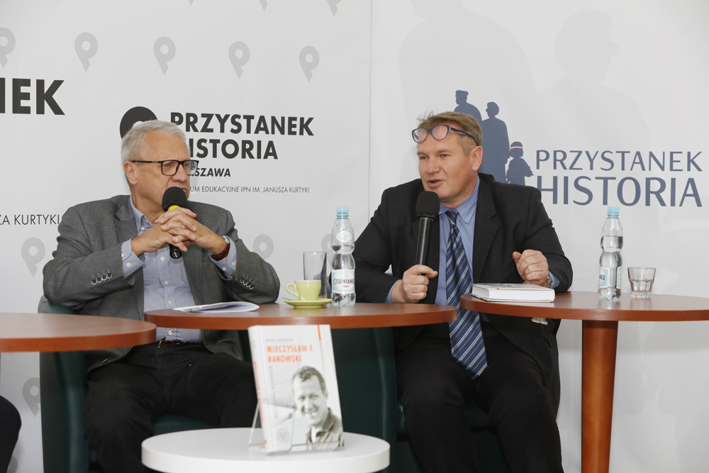 Dyskusja o książce „Mieczysław F. Rakowski. Biografia polityczna” – 26 października 2021. Fot. Piotr Życieński (IPN)