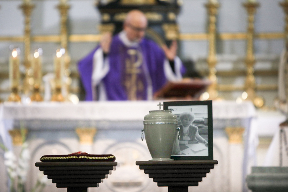 Pożegnanie Teresy Ujazdowskiej – 28 października 2021. Fot. Sławek Kasper (IPN)