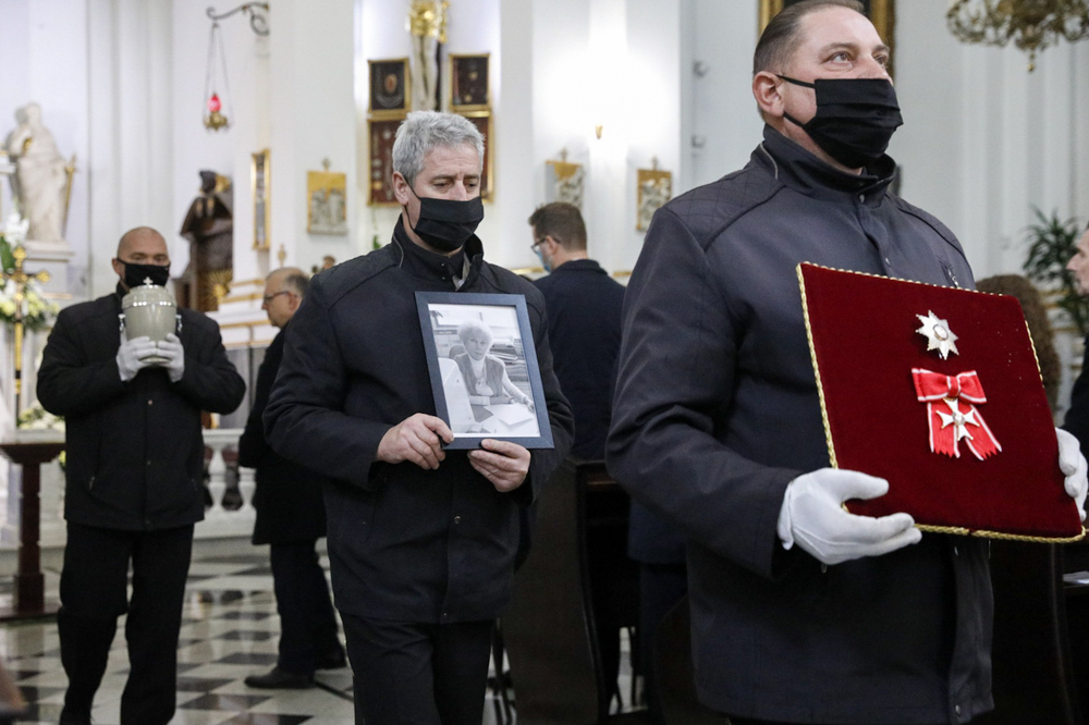 Pożegnanie Teresy Ujazdowskiej – 28 października 2021. Fot. Sławek Kasper (IPN)