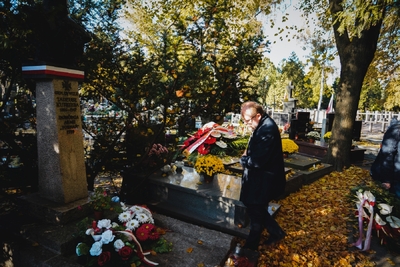 "Zapal znicz na grobie Weterana” –  Cmentarz Wojskowy na Powązkach, fot. MN/BUWiM