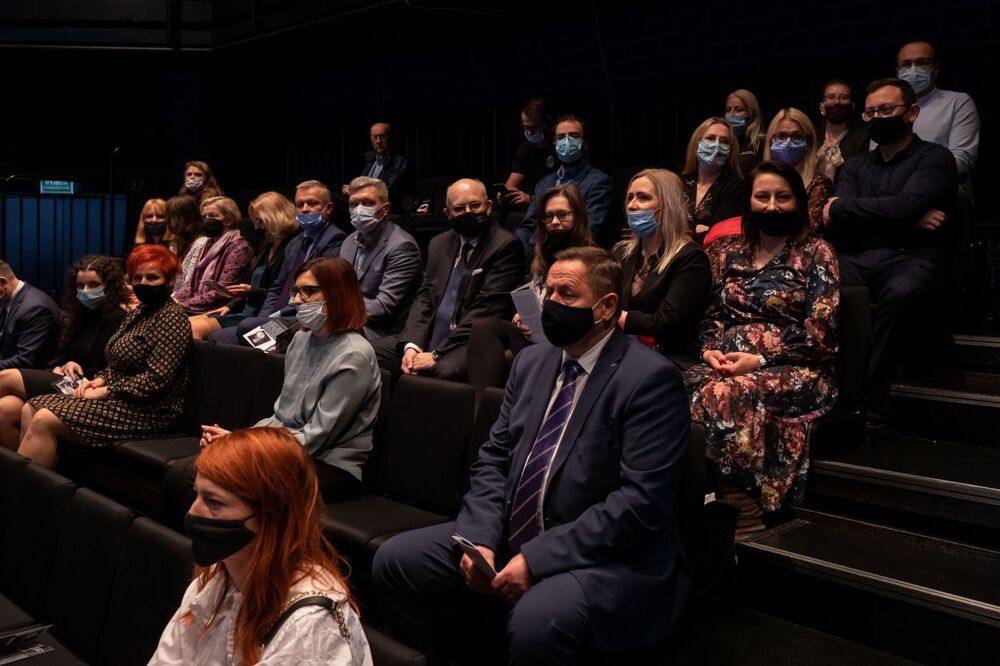 Otwarcie wystawy „#StolenMemory – Skradziona Pamięć” i przekazanie rodzinom pamiątek po byłych więźniach obozów koncentracyjnych – Białystok, 4 listopada 2021. Fot. Mikołaj Bujak (IPN)