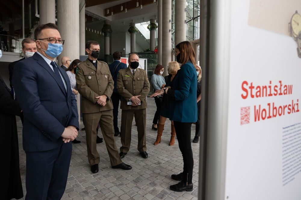 Otwarcie wystawy „#StolenMemory – Skradziona Pamięć” – Białystok, 4 listopada 2021. Fot. Mikołaj Bujak (IPN)