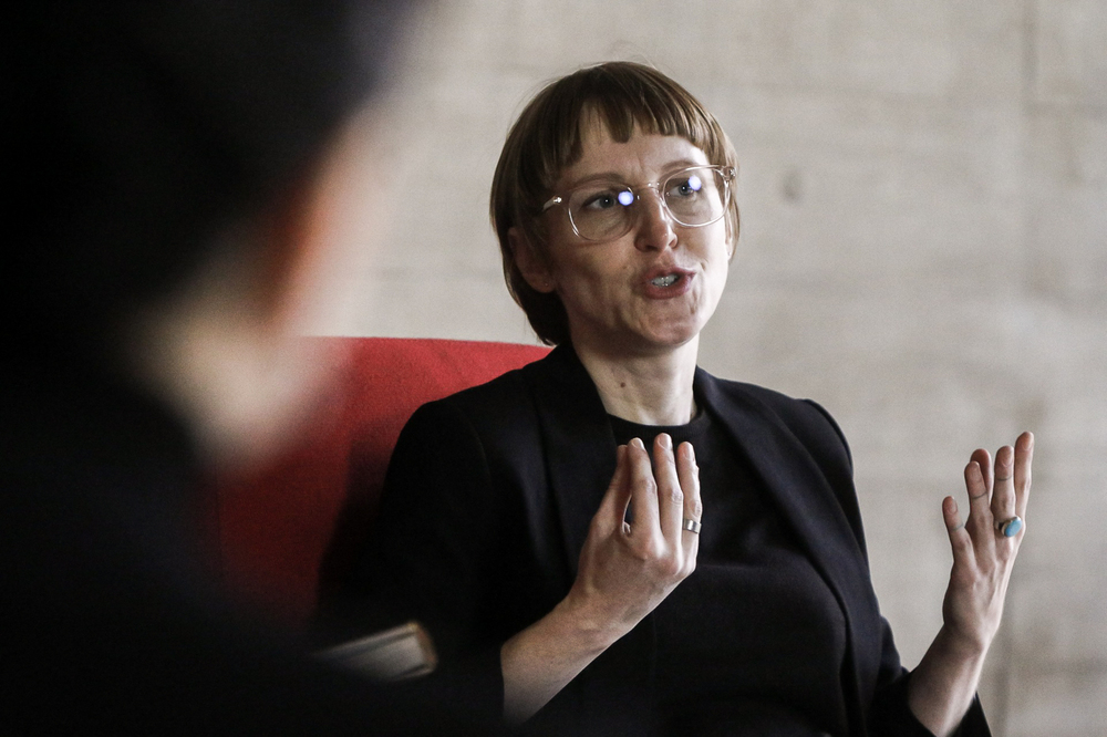 Dr Anna Nowakowska-Wierzchoś (PAN). Fot. Sławek Kasper (IPN)