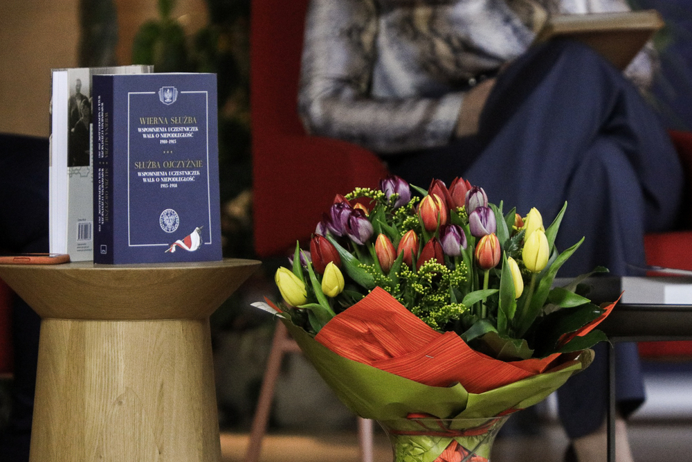 Debata „Wierna służba”. Kobiety dla Niepodległości 1910–1918 – 5 listopada 2021. Fot. Sławek Kasper (IPN)