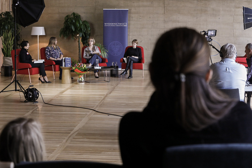 Debata „Wierna służba”. Kobiety dla Niepodległości 1910–1918 – 5 listopada 2021. Fot. Sławek Kasper (IPN)