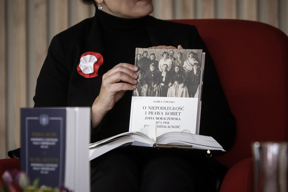 Debata „Wierna służba”. Kobiety dla Niepodległości 1910–1918 – 5 listopada 2021. Fot. Sławek Kasper (IPN)