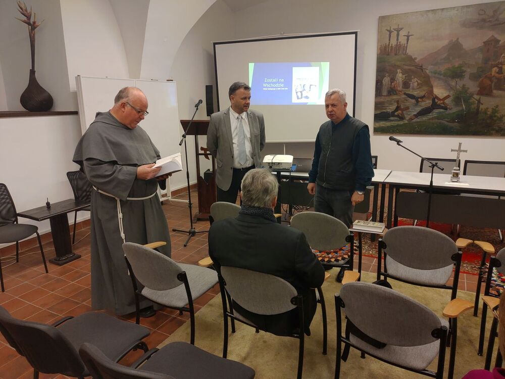 U franciszkanów. Fot. I. Lewandowska