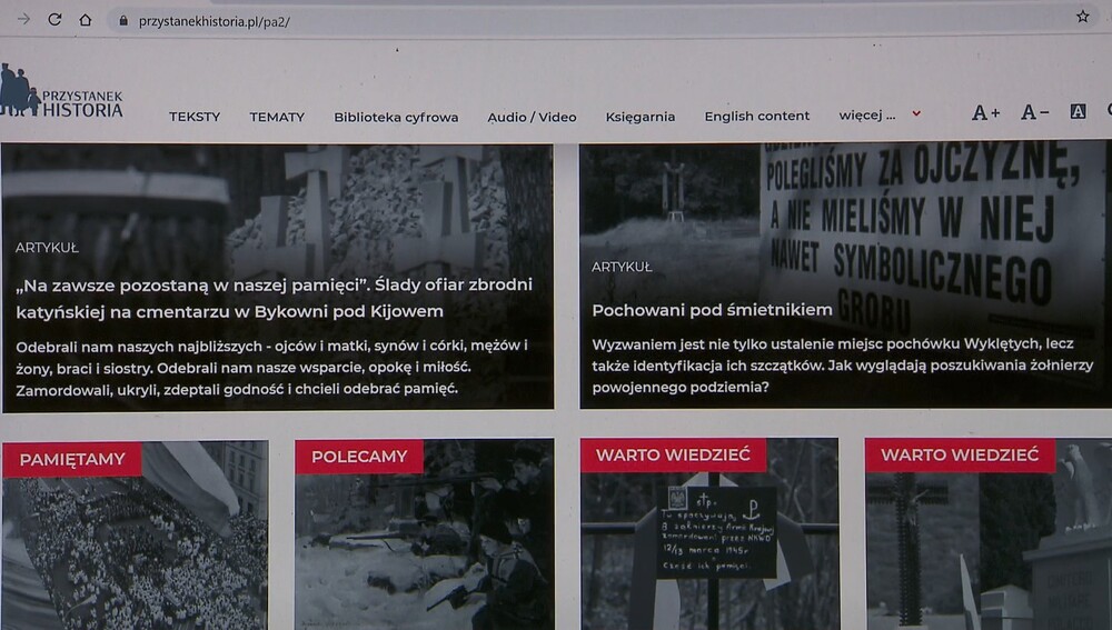 „Przystanek Historia” w TVP Historia, odc. 43