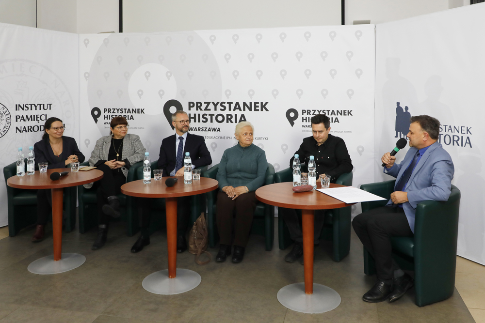 Pokaz filmu „Fort. Zapomniana zbrodnia” oraz dyskusja panelowa – Warszawa, 9 listopada 2021. Fot. Piotr Życieński (IPN)