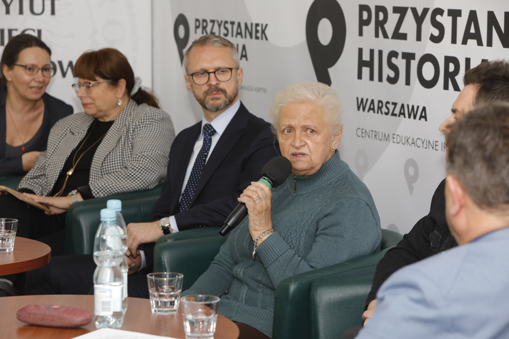 Pokaz filmu „Fort. Zapomniana zbrodnia” oraz dyskusja panelowa – Warszawa, 9 listopada 2021. Fot. Piotr Życieński (IPN)