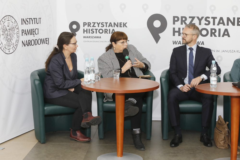 Pokaz filmu „Fort. Zapomniana zbrodnia” oraz dyskusja panelowa – Warszawa, 9 listopada 2021. Fot. Piotr Życieński (IPN)