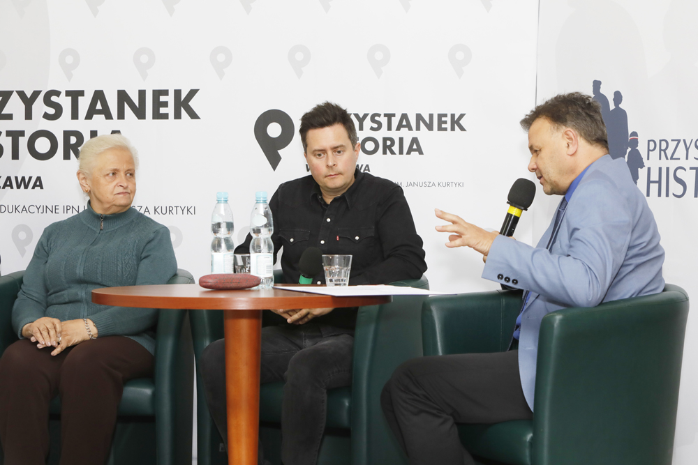 Pokaz filmu „Fort. Zapomniana zbrodnia” oraz dyskusja panelowa – Warszawa, 9 listopada 2021. Fot. Piotr Życieński (IPN)