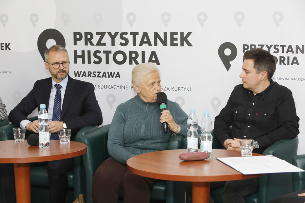 Pokaz filmu „Fort. Zapomniana zbrodnia” oraz dyskusja panelowa – Warszawa, 9 listopada 2021. Fot. Piotr Życieński (IPN)
