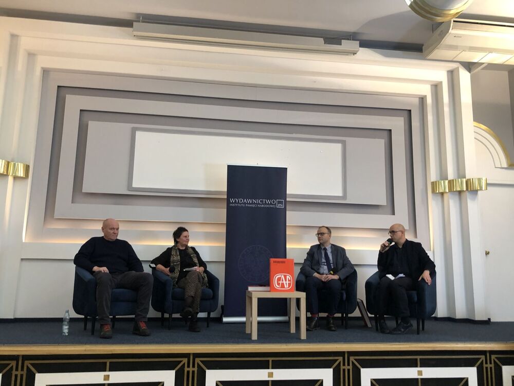 Dyskusja o książce „Centralna Agencja Fotograficzna 1951–1991” – Warszawa, 15 listopada 2021. Fot. Maciej Steppa (IPN)