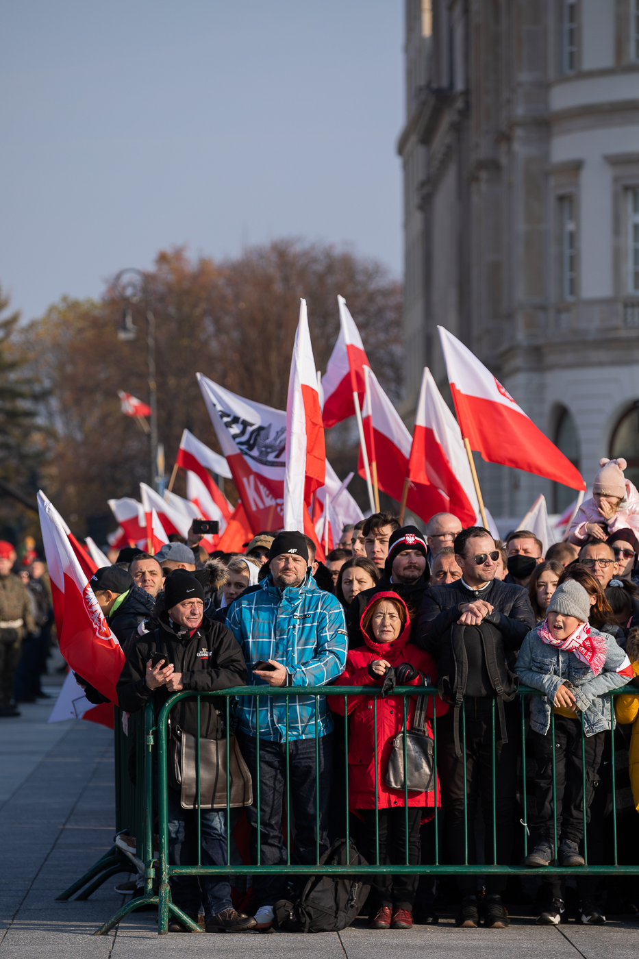 Obchody Narodowego Święta Niepodległości na placu Marszałka Piłsudskiego w Warszawie – 11 listopada 2021. Fot. Mikołaj Bujak (IPN)