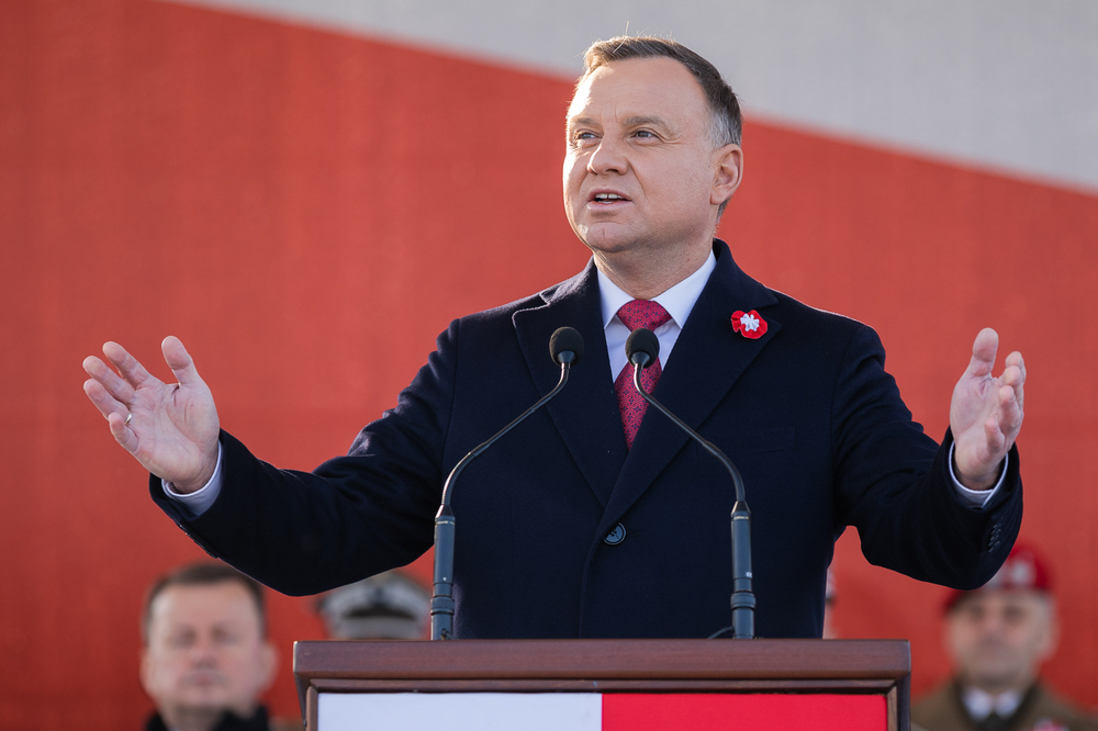 Obchody Narodowego Święta Niepodległości na placu Marszałka Piłsudskiego w Warszawie – 11 listopada 2021. Fot. Mikołaj Bujak (IPN)