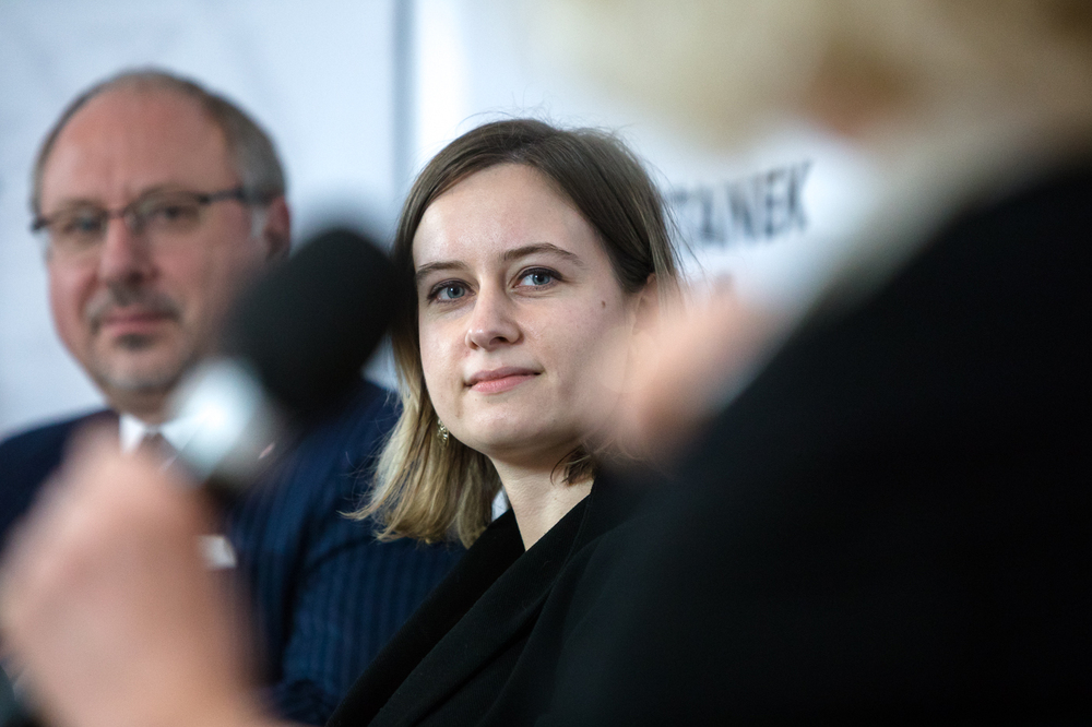 Debata „Dyplomacja historyczna: wyzwania i szanse” – Warszawa, 17 listopada 2021. Fot. Sławek Kasper (IPN)