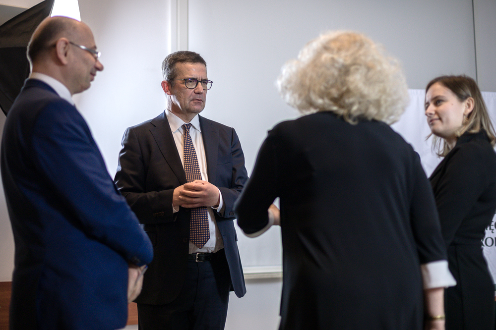 Debata „Dyplomacja historyczna: wyzwania i szanse” – Warszawa, 17 listopada 2021. Fot. Sławek Kasper (IPN)