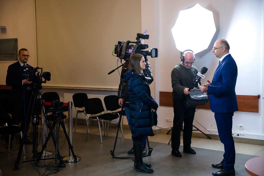 Debata „Dyplomacja historyczna: wyzwania i szanse” – Warszawa, 17 listopada 2021. Fot. Sławek Kasper (IPN)