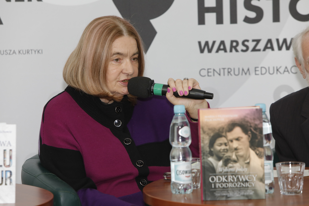 Spotkanie „Podróżnicy – Polacy odkrywający świat” z cyklu „Jak Polacy tworzyli naukę” – 18 listopada 2021. Fot. Piotr Życieński (IPN)