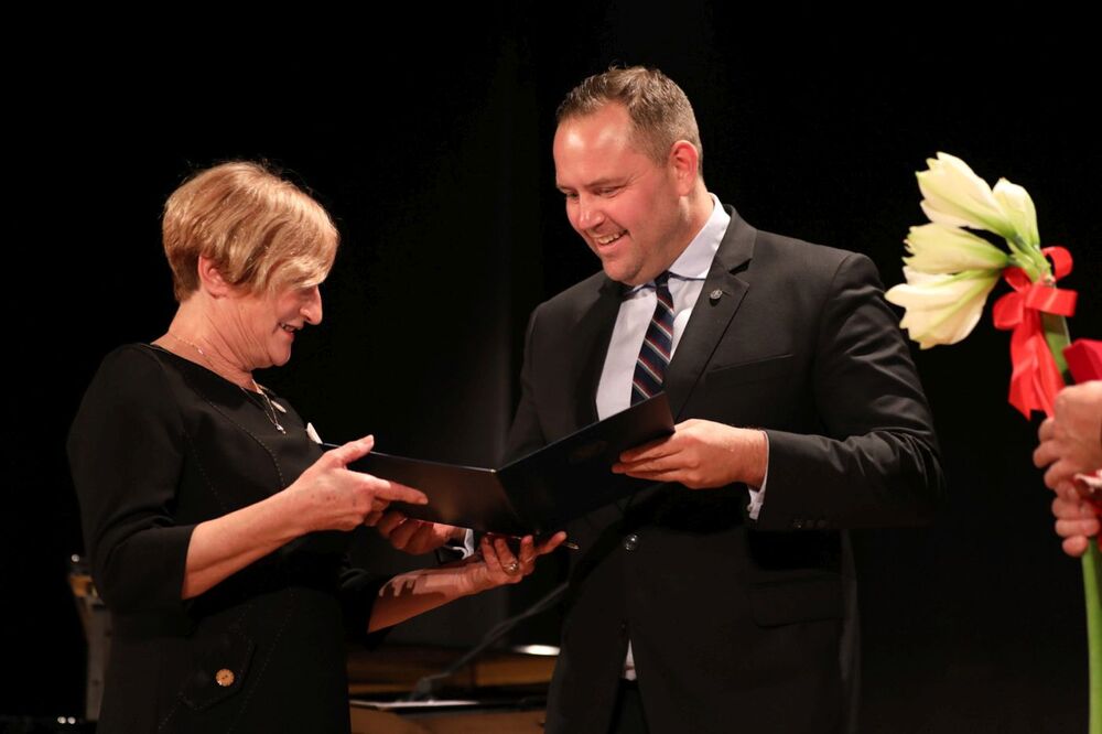 Uroczystość wręczenia nagród honorowych „Świadek Historii” – Rzeszów, 22 listopada 2021. Fot. Mikołaj Bujak (IPN)