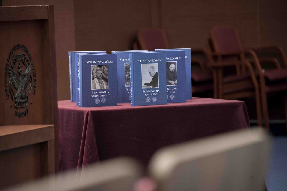 Konferencja prasowa poświęcona „Pro memoria” kard. Wyszyńskiego – 16 listopada 2021. Fot. IPN