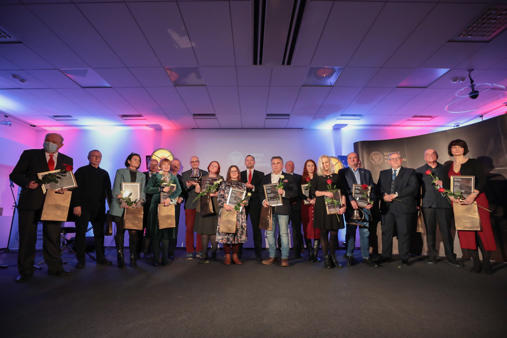 Gala IX edycji konkursu na najlepszą „Audycję Historyczną Roku” – Białystok, 23 listopada 2021. Fot. Mikołaj Bujak (IPN)
