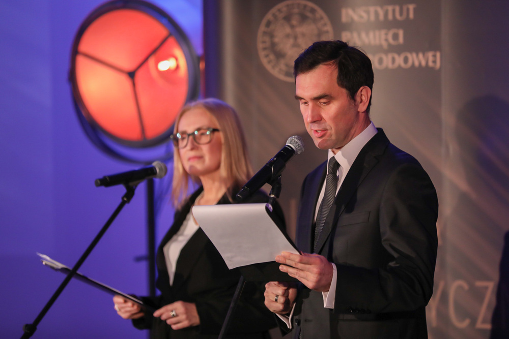 Gala IX edycji konkursu na najlepszą „Audycję Historyczną Roku” – Białystok, 23 listopada 2021. Fot. Mikołaj Bujak (IPN)