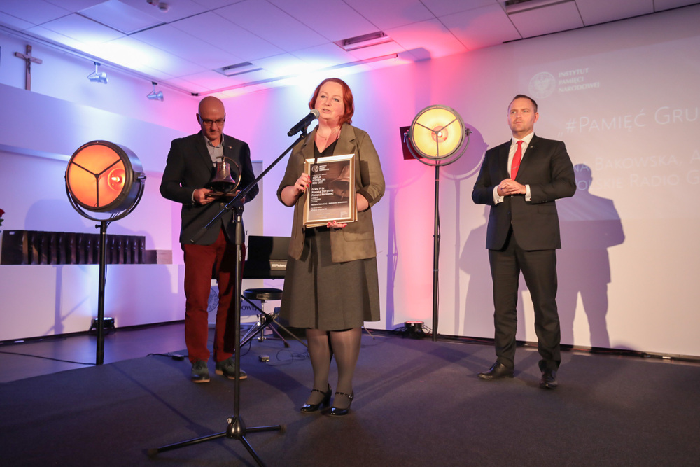 Gala IX edycji konkursu na najlepszą „Audycję Historyczną Roku” – Białystok, 23 listopada 2021. Fot. Mikołaj Bujak (IPN)