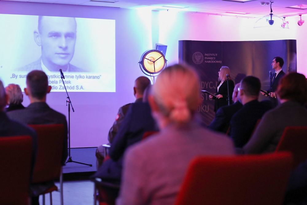 Gala IX edycji konkursu na najlepszą „Audycję Historyczną Roku” – Białystok, 23 listopada 2021. Fot. Mikołaj Bujak (IPN)