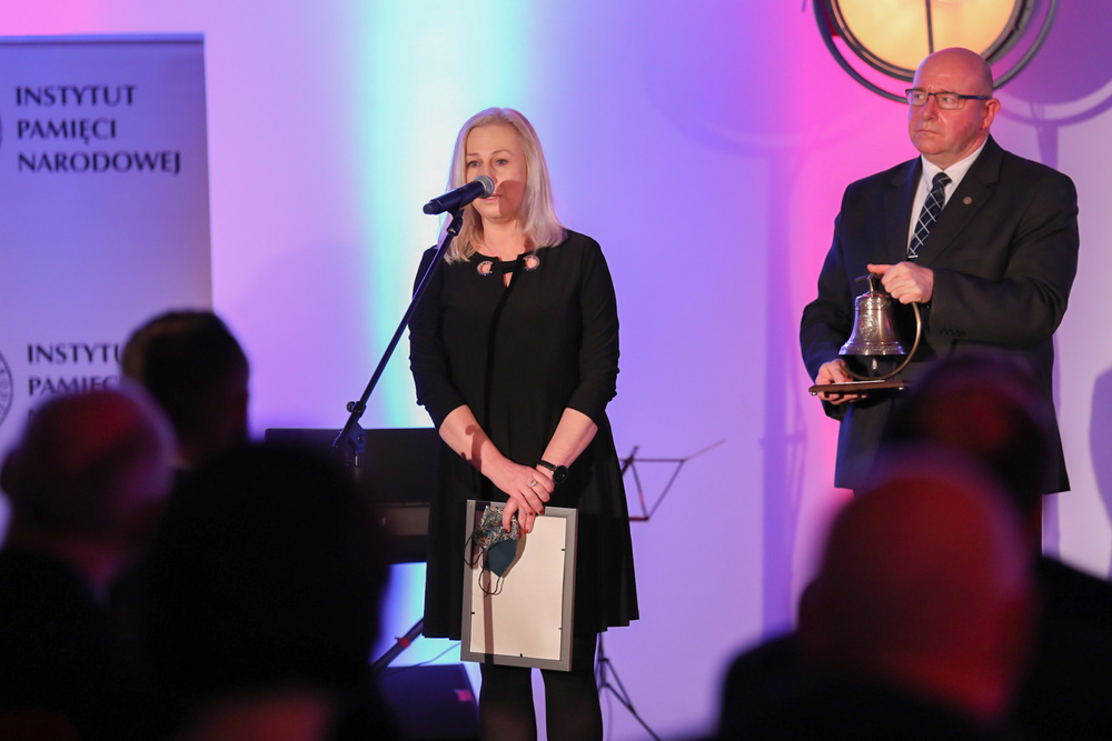 Gala IX edycji konkursu na najlepszą „Audycję Historyczną Roku” – Białystok, 23 listopada 2021. Fot. Mikołaj Bujak (IPN)