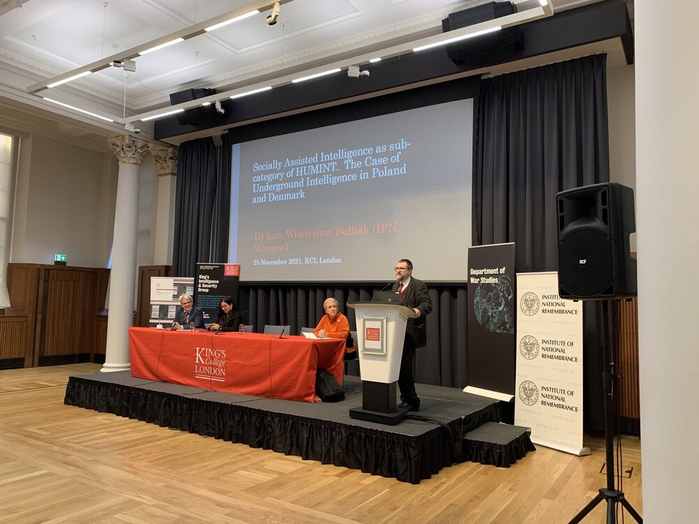 Międzynarodowa konferencja naukowa „Need to Know X: The Intelligence Legacy of World War II and the Onset of Cold War” – Londyn, 25–26 listopada 2021. Fot. Sylwia Szyc (IPN)