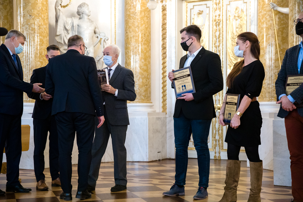 Uroczystość wręczenia Nagrody KLIO. Warszawa, 25 listopada 2021. Fot. Sławek Kasper (IPN)